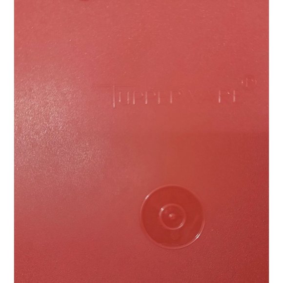 4 sheer TUPPERWARE DIVIDED DINING TRAYS stackable picnic lunch cafeteria camping - Picture 9 of 9